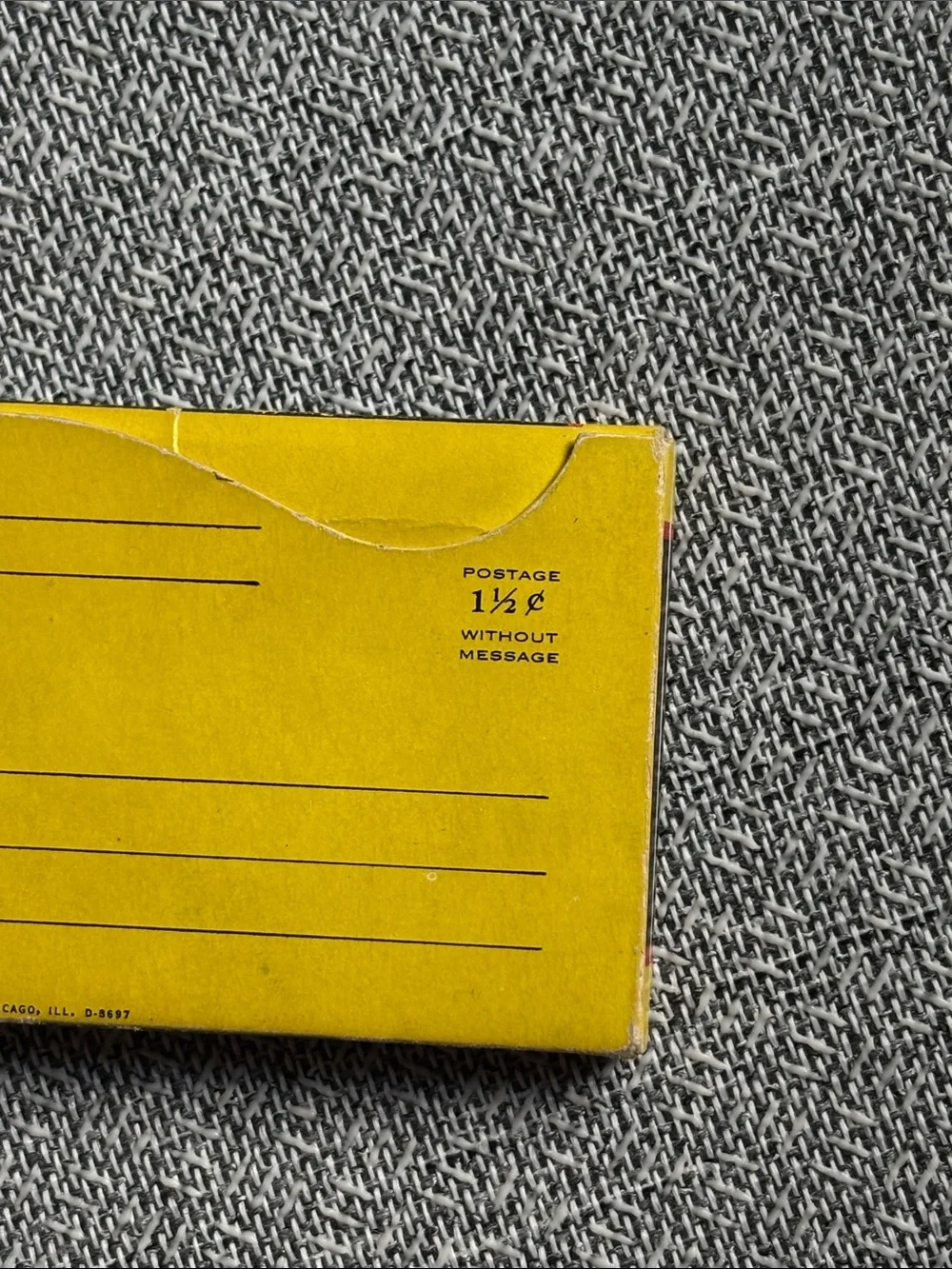 Souvenir Views New York City Vintage Photo Slide Pack - Yellow